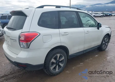 2017 Subaru Forester 2.5I Premium z USA, uszkodzony, nr VIN JF2SJAEC8HH803684